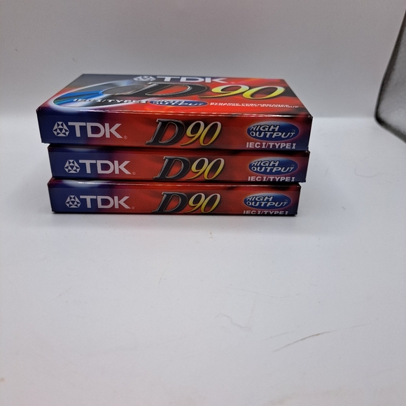 TDK Blank Cassette Tapes - set of 4 - Picture 5 of 5